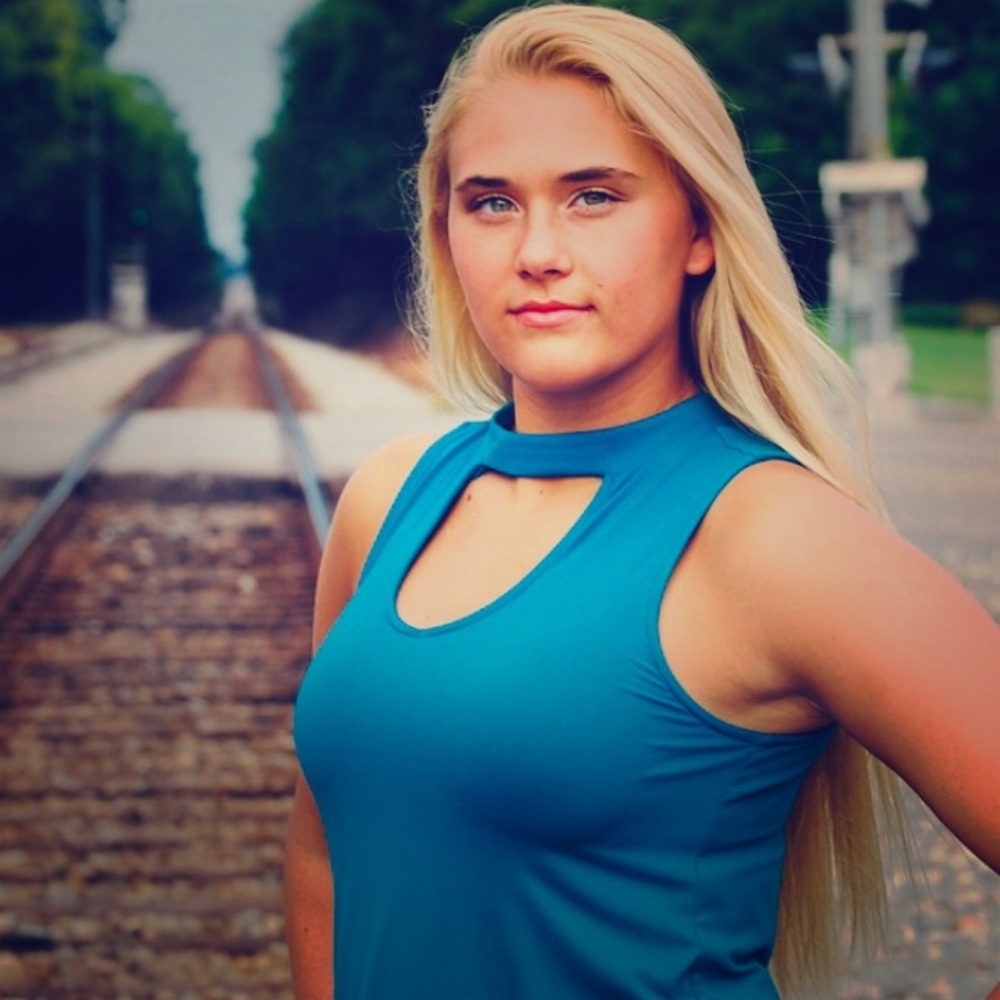 Turquoise dress